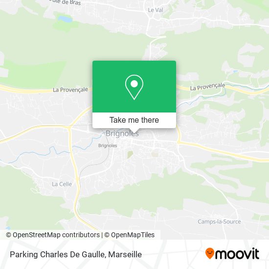 Parking Charles De Gaulle map