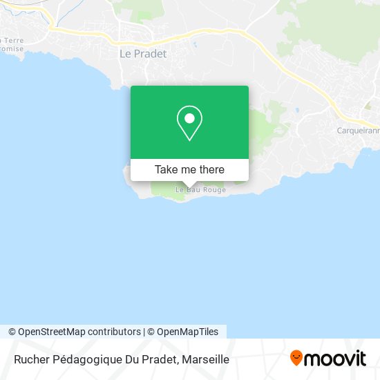 Rucher Pédagogique Du Pradet map