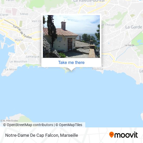 Notre-Dame De Cap Falcon map