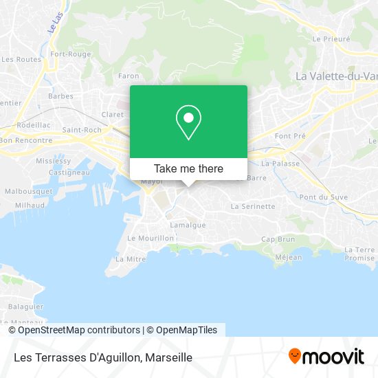 Les Terrasses D'Aguillon map