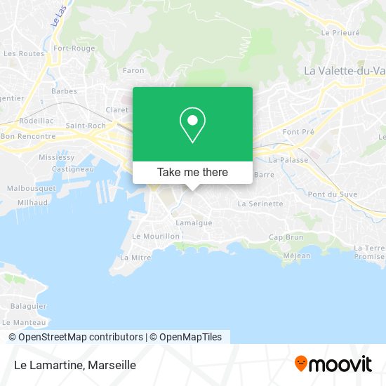 Le Lamartine map