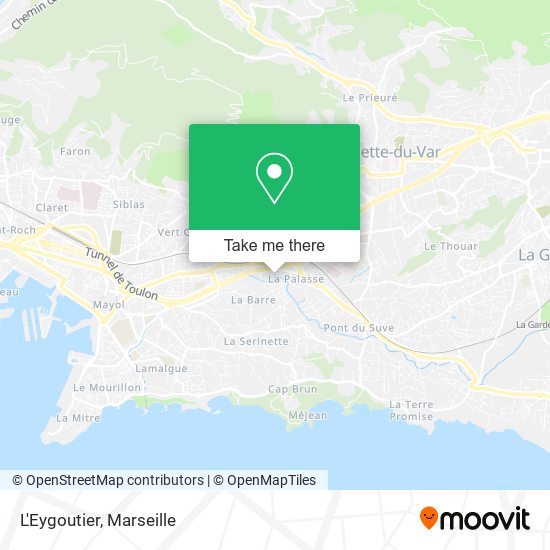L'Eygoutier map