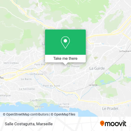 Salle Costagutta map