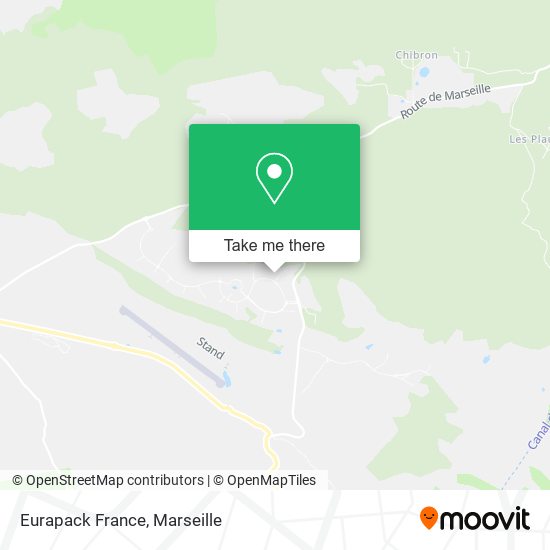 Eurapack France map