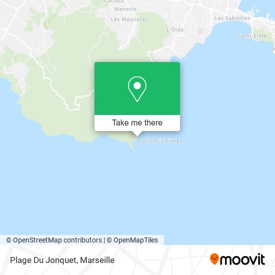 Plage Du Jonquet map
