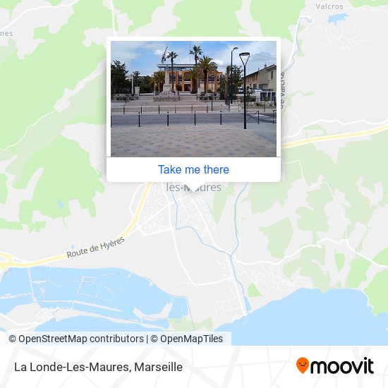 La Londe-Les-Maures map