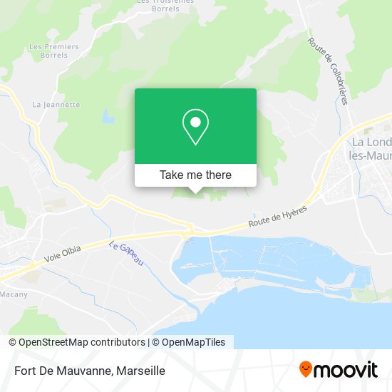 Fort De Mauvanne map