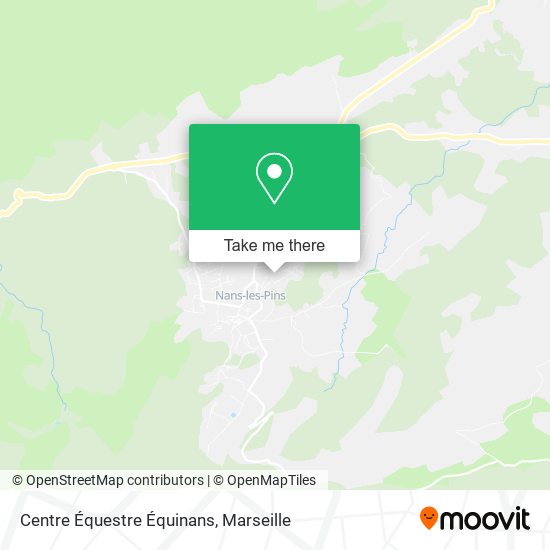 Centre Équestre Équinans map