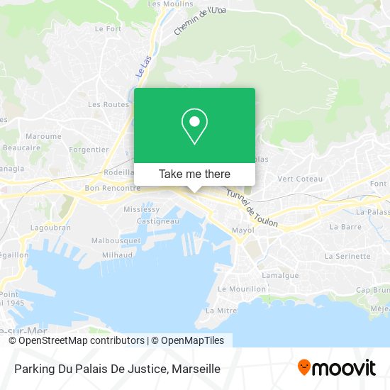Parking Du Palais De Justice map