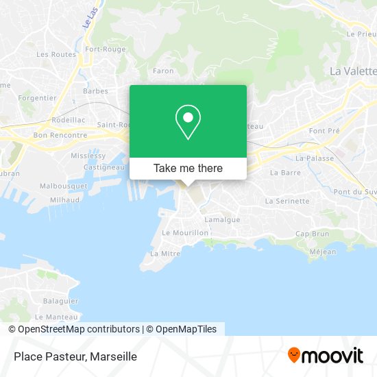 Place Pasteur map