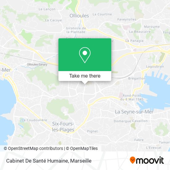 Cabinet De Santé Humaine map