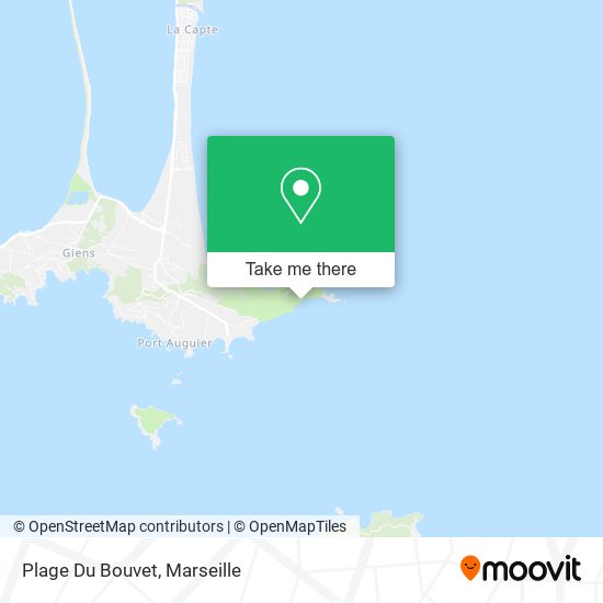 Plage Du Bouvet map