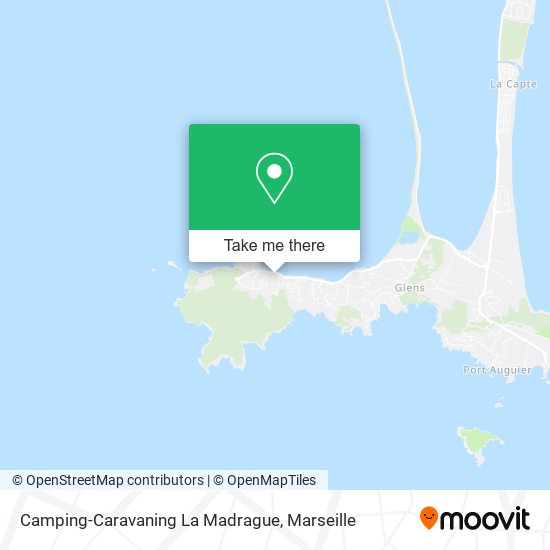 Camping-Caravaning La Madrague map