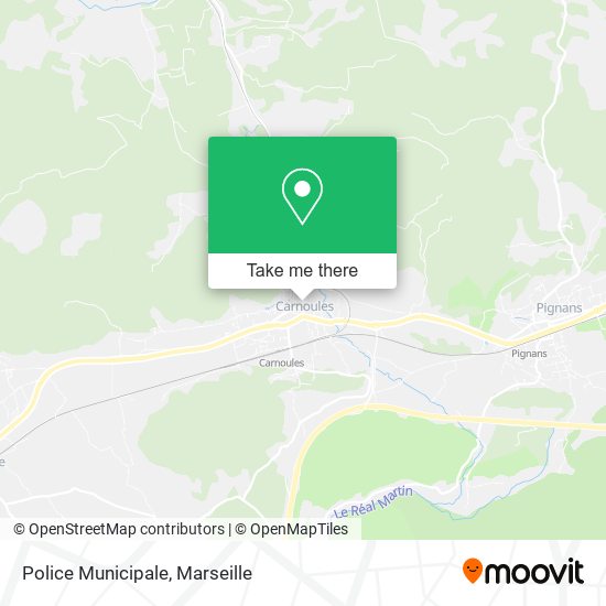 Police Municipale map