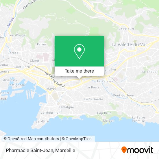 Pharmacie Saint-Jean map