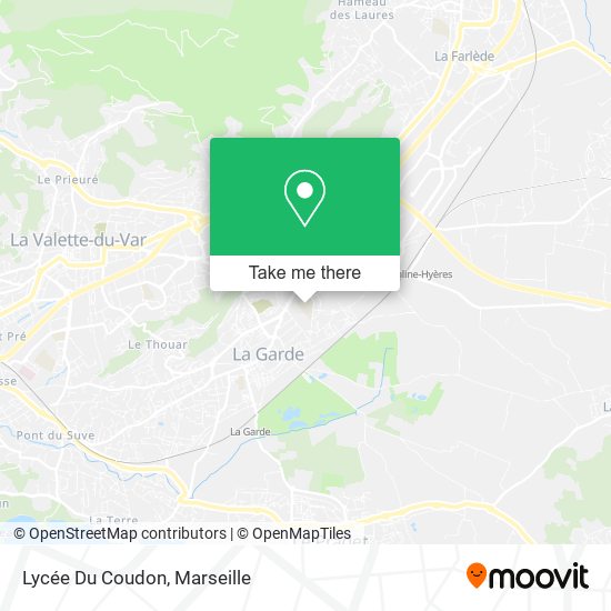 Lycée Du Coudon map