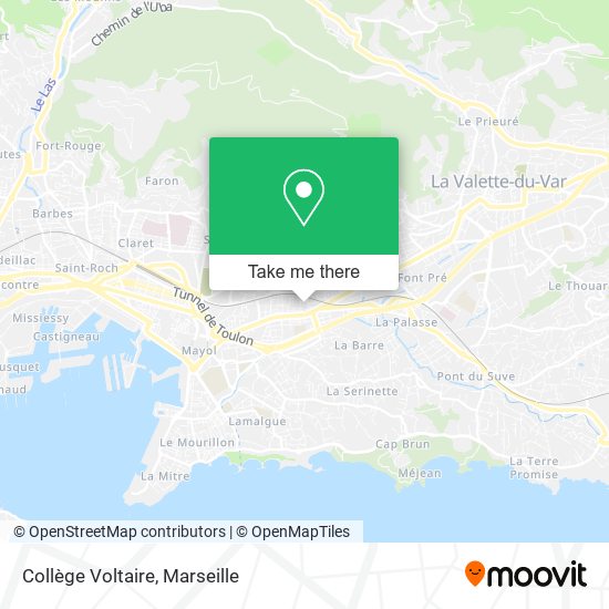 Collège Voltaire map