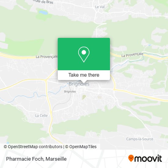 Pharmacie Foch map