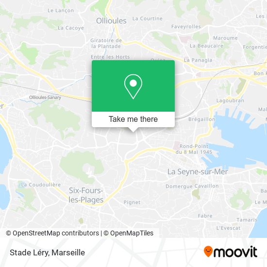 Stade Léry map