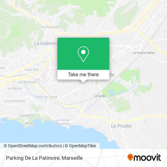 Parking De La Patinoire map