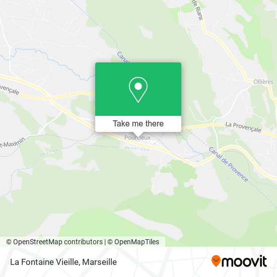 La Fontaine Vieille map