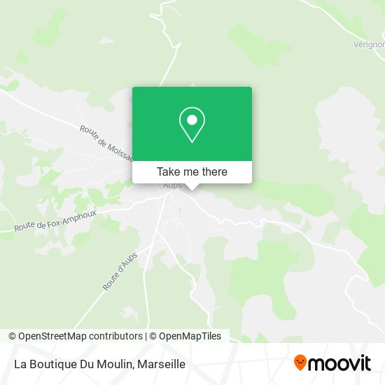 La Boutique Du Moulin map