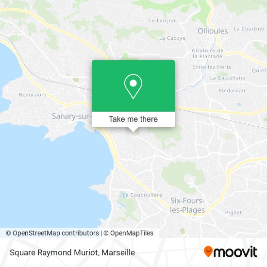 Square Raymond Muriot map