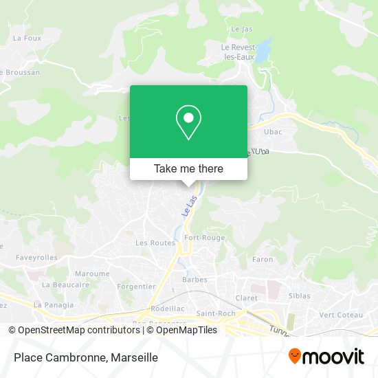 Place Cambronne map