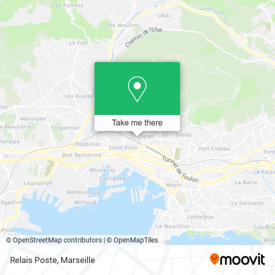 Relais Poste map