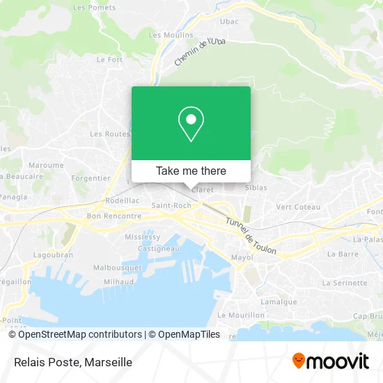 Relais Poste map