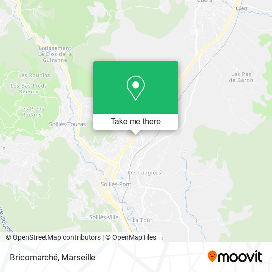 Bricomarché map