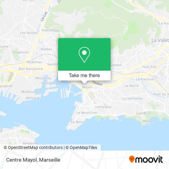 Centre Mayol map