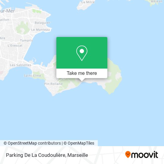 Parking De La Coudoulière map