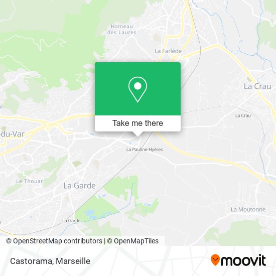 Castorama map