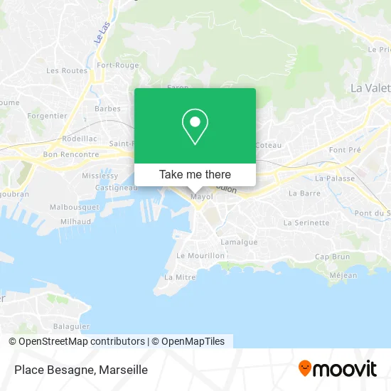 Place Besagne map