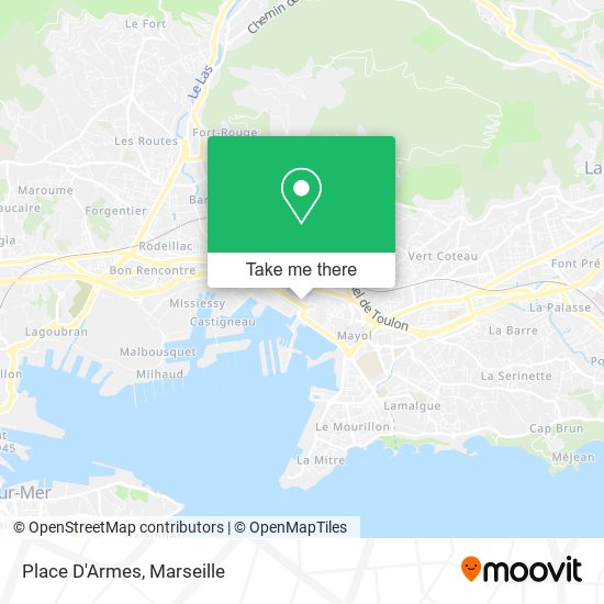 Place D'Armes map