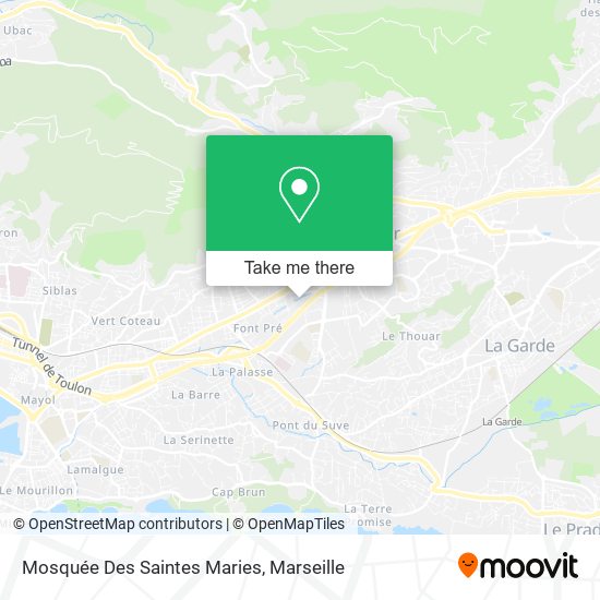 Mosquée Des Saintes Maries map