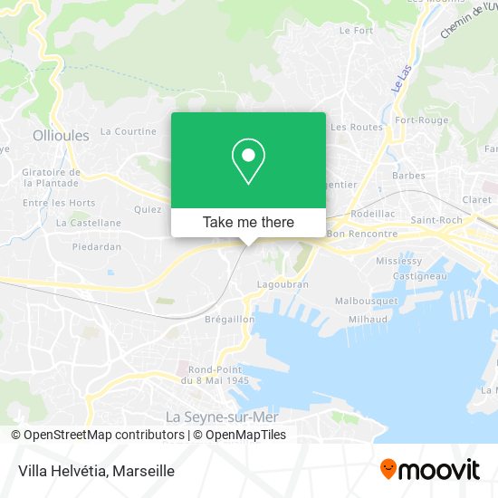 Villa Helvétia map