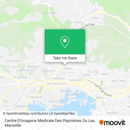Centre D'Imagerie Médicale Des Pépinières Du Las map