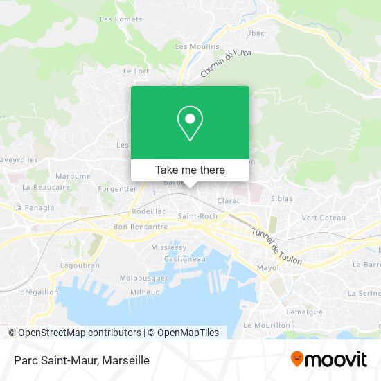 Parc Saint-Maur map