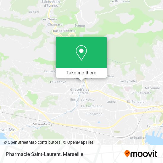 Pharmacie Saint-Laurent map