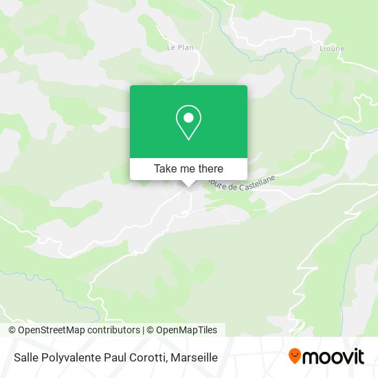 Salle Polyvalente Paul Corotti map