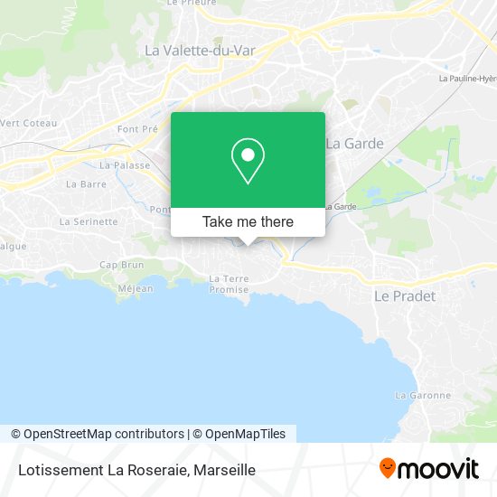 Lotissement La Roseraie map
