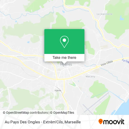 Au Pays Des Ongles - Extrêm'Cils map