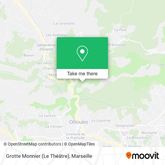 Grotte Monnier (Le Théâtre) map