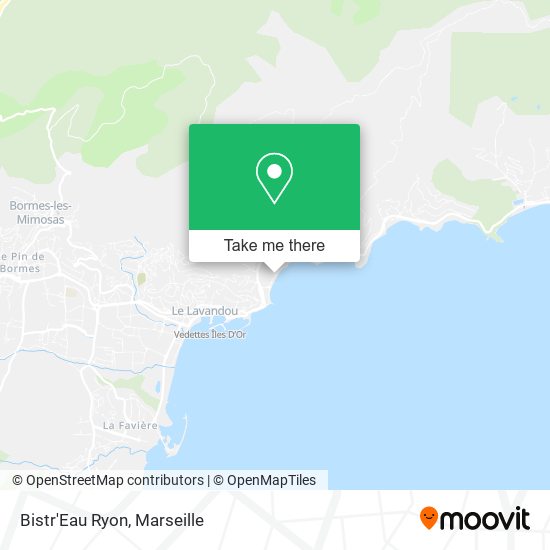 Bistr'Eau Ryon map