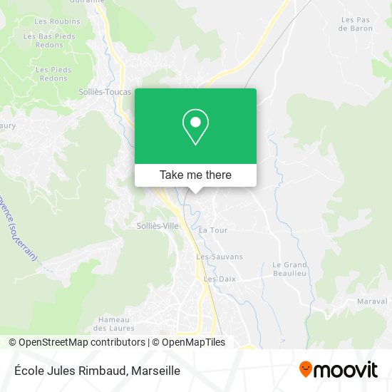 École Jules Rimbaud map