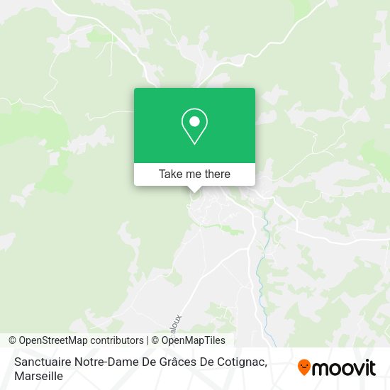 Sanctuaire Notre-Dame De Grâces De Cotignac map