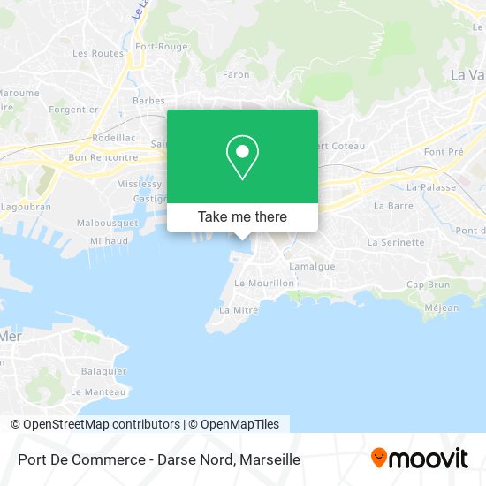 Port De Commerce - Darse Nord map