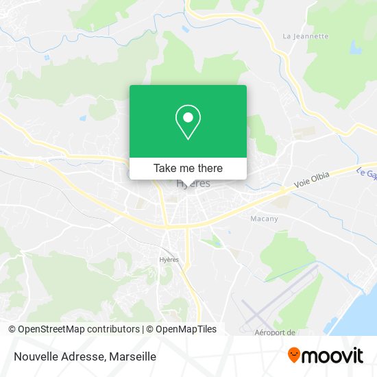 Nouvelle Adresse map
